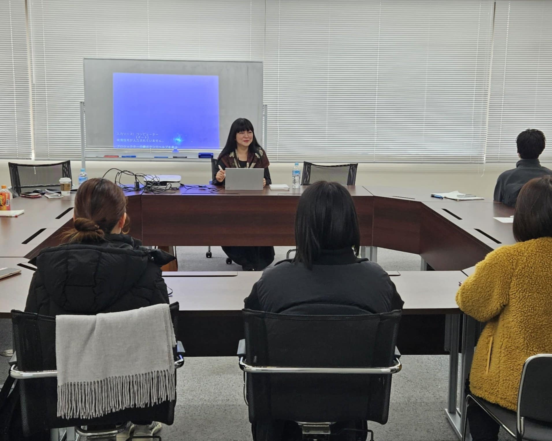 少人数制の講座風景